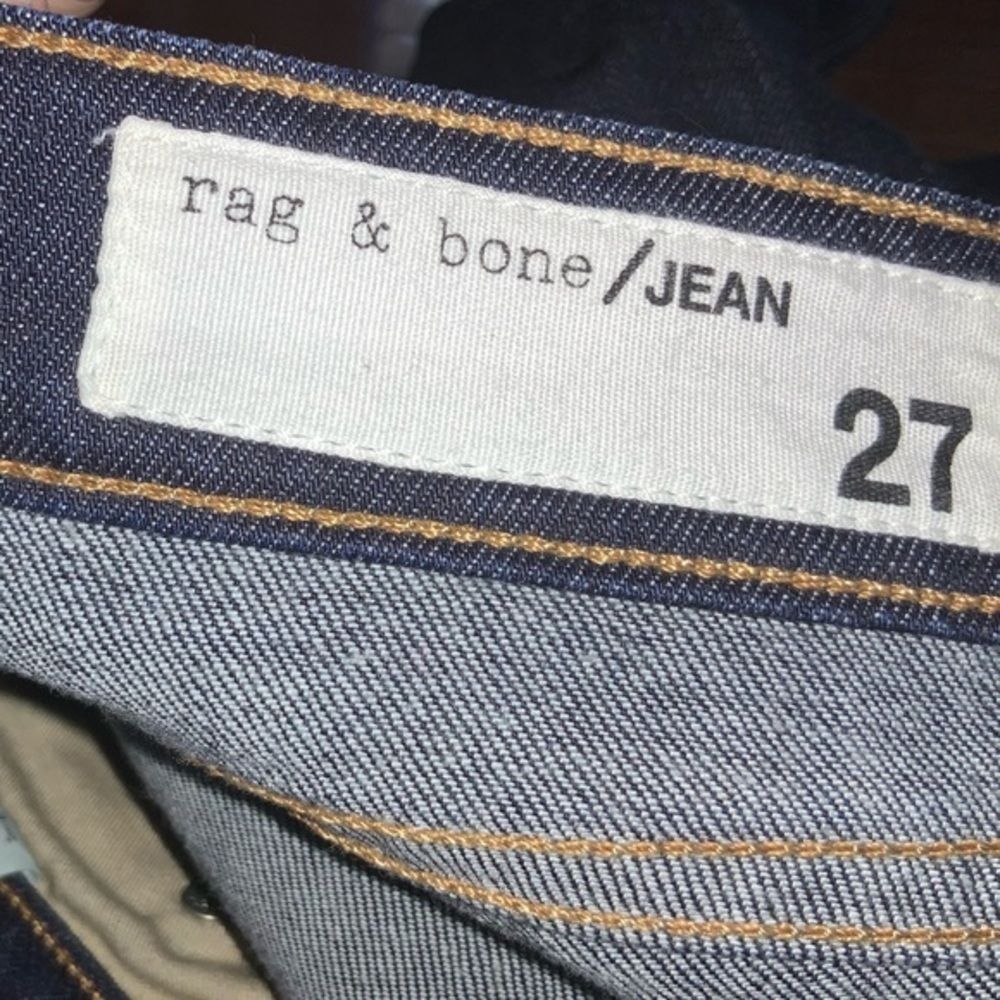 Rag & Bone Beverlys Dark Denim Skinny Jeans Size 27 - Picture 4 of 10